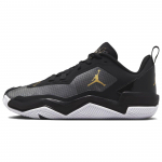 Air Jordan One Take 4 Juodi Metali&scaron;ki Auksiniai Unisex Sportbačiai Balti DO7193-007 43