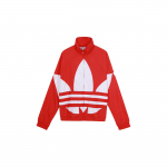 Adidas Originals Bg Trefoil TT Dydelis Logotipas Sportinis Striukė Vyri&scaron;ka Vir&scaron;utinė Apranga Raudona FM9891 XL