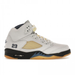 A Ma Mani&eacute;re x Air Jordan 5 Retro Dawn moteri&scaron;ki sportbačiai Pilki fotonų ir dulkių juodi FZ5758-004 45