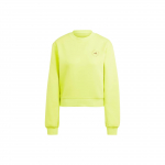 Adidas X Stella McCartney sportinis megztinis su vienspalviu logotipu, geltonas, IJ0591 S
