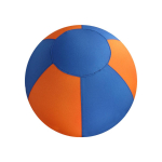 Patvarus interaktyvus &scaron;unų kamuoliukas dantų valymui - Tinka auksiniams retriveriams, korgiams, borderkoliams ir kt. Extra Small 25cm oranžinė/mėlyna