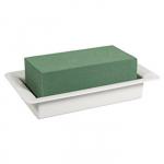 Ravier de table - Rayher - Rectangle - Mousse artificielle - 10 x 18 cm - D&eacute;coration int&eacute;rieure