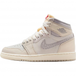 Air Jordan 1 High Retro OG GS Sail University Red Vaikų sportbačiai &Scaron;viesiai dramblio kaulo spalvos Kokoso pienas Fantominis IH4281-100 37.5