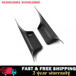Vidinis rankenos traukimo apdailos dangtelis BMW F01 F02 7 serijai Priekinės kairės + de&scaron;inės vidinės durų panelės rankenos apdaila 51419115501 Front Black