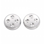 2Pcs/Set ABS Car Seat Adjust Switch Cover Trim Fit For Mercedes Benz new C E GLC W205 W212 W213 Auto Interior Accessories sidabras