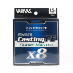 Varivas PE Line Shore Master Max Power X8 200 m PE 1.5 28.6 lb (4984) balta