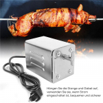 Grilio skrudintuvo elektrinis variklis Ožkos Kiaulės Vi&scaron;tienos BBQ ie&scaron;mas Rotiserija Lauko kepsninės priedai SP-S40 Nerūdijantis plienas
