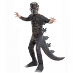 P-Jsmen Monstro Cosplay Gyvūno Kostiumas Dinzauras Helovino Bodis Berniukams Mergaitėms Juokingas Kombinezonas Karnavalas M(5-7T) black