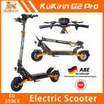 2026 Naujausia versija KuKirin G2 Pro ABE elektrinis paspirtukas su ABE sertifikatu 500W variklis 48V 15Ah baterija 58 km nuotolis 9 colių padangos KuKirin G2 Pro ABE