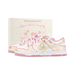 Nike Dunk Afroditės bučinio Atsparūs dilimui Žemi Teniso Bateliai Unisex Rožinė Auksinė DD1873-112(Komanda1390-) 40