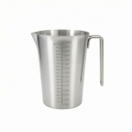 Matavimo ąsotis Nerūdijančio plieno ąsotis &Scaron;lifuotas su rankena Namų virėjams, 3L Measuring Pitcher