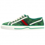 GUCCI Tennis 1977 žemi stilingi riedlenčių batai moteri&scaron;ki žali 663680 2UZ80 3362 35 blue