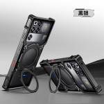 Redmagic 11 Pro Plus dėklas ZTE Nubia Red Magic 11S Pro+ 5G magnetiniam laikikliui Aliuminio lydinio Metalinis Berėmė Au&scaron;inimo Dangtelis RedMagic 11S ProPlus