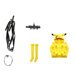 Anime Geltono Pelėdo Cosplay Kostiumas Geltonas Pliu&scaron;inis Kombinezonas Kawaii Seksualus Bodis Su Gobtuvu Uniforma Helovino Karnavalo Drabužiai XL yellow