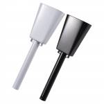 2 vnt. varpelis su rankena, triuk&scaron;mo kūrėjai sporto futbolo žaidimams, rančos sporto renginiams, vakarėliui 25x7.7x4.3cm juoda balta spalva