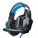 Žaidimų ausinės Žaidimų ausinės Žemieji dažniai Stereo Vir&scaron; galvos ausinės PC Ne&scaron;iojamasis kompiuteris Mikrofonas Laidinės ausinės kompiuteriui PS4 Xbox mėlyna