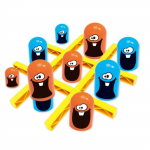 2 žaidėjų Tic-Tac Toe Big Eat-Small Game Interaktyvios tėvų ir vaikų varžybos One Size