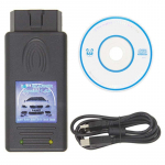 OBD2 kodo skaitytuvas, suderinamas su BMW 1.4.0 atrakinimo versija, skirta BMW serijos 1.4 versijos automatinės diagnostikos sąsajos įrankiais V1.4.0 juoda
