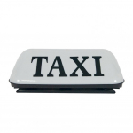12V TAXI stogo lempos kabinos ženklas ant stogo vir&scaron;aus automobilio magnetinis LED žibintas, atsparus vandeniui, &scaron;viesus vir&scaron;us balta