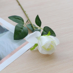 12 vnt. 48 cm &scaron;ilko rožių dirbtinių rožių gėlių netikra gėlė nuotakos puok&scaron;tei Valentino dienos dovanai namams gimtadienio vestuvių stalo dekoravimas &scaron;ilko rožės balta