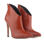 Madingi moteri&scaron;ki batai Seksualūs 11 cm Smailūs pir&scaron;tai Plonas Auk&scaron;tas kulnas Žieminiai Trumpi Ankle Boots Lakuotos odos Moteri&scaron;ki batai Didelis dydis 6