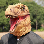 Helovino Cosplay Rekvizitas Maskarado Galvos apdangalas Kostiumas Realisti&scaron;ka Latekso Dinozauro Kaukė