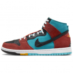 Diorr Greenwood x Nike Dunk High SB Navajo menas Unisex sportbačiai daugiaspalviai turkio-mėlyni juodi FQ1775-400 39