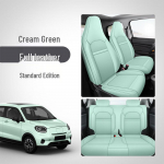 LJ Speciali automobilinė sėdynės pagalvėlė Leapmotor T03 - Oda ir Ledo &scaron;ilkas, Visasezonis sportinis pamink&scaron;tinimas 111