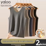 Yalu Men's Seamless Fleece-Lined Thermal Vest 3XL