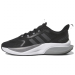 Adidas Alphabounce+ Bounce sportbačiai, juodi, anglies pilki, trijų spalvų, HP6144 44⅔
