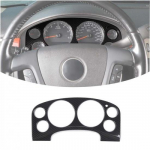 Carbon Fiber trument Dash Speed Track Cover Trim For Chevy Suburban/Tahoe 07+