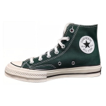 Converse 1970s Abrasion Resistant Breathable Coverage High top Canvas Shoes Unisex Green A07883C 37.5