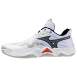 Mizuno Wave Momentum Elite Patogūs Patvarūs Palaikantys Subalansuoti Tinklinio Batai Unisex sportbačiai Balti Juodi V1GA251259 36