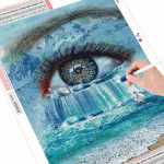 Deimantų tapybos rinkinys Akių gyvūnų nuotraukos i&scaron; kalnų kri&scaron;tolų deimantų siuvinėjimo i&scaron;pardavimas Gulbė, pilna mozaikinė rankų darbo dovana Full Round (20X30CM)