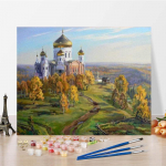 Rankomis dažytas namų dekoravimas &bdquo;pasidaryk pats&ldquo; skaitmeninis aliejinis paveikslas, tapyba pagal skaičius Dekompresinis drobės tapyba 40x50cm no frame