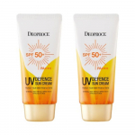 Deoproce UV Defence Apsauginis kremas nuo saulės SPF50+ PA+++ 70ml*1vnt/2vnt/3vnt/4vnt 2Pcs