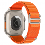 Alpine kilpinis dirželis, skirtas Apple Watch apyrankei 44mm 40mm 49mm 45mm 41mm 38mm 42mm Nailono laikrodžio apyrankė Iwatch Series 9 5 SE 6 7 8 Ultra 2 38 40 41 mm