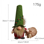 Nyk&scaron;tukas Kalėdų Beveidis Lėlė Kalėdų Eglutės Papuo&scaron;imai 2024 Navidad Dovana 2023 Naujųjų Metų Namų Dekoras