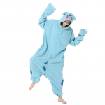 Juokingas Monkey Bear katės kombinezonas suaugusiems Animacinių filmų Kigurumi pižamos Helovinui Kombinezonai Pižamos Moterų Vyri&scaron;ki Cosplay Kostiumai xl