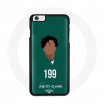 Maniacase dėklas, skirtas iPhone 4 Squid Game Ali Abdul no 199 -