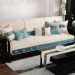 Kini&scaron;ka sofa pagalvėlė keturių sezonų universali neslystanti sofos užtiesalas rank&scaron;luostis masyvo medžio sofa 70*70