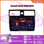 Android Car Radio Carplay, skirtas Suzuki Swift 2005-2010 Car Multimedia Video Player GPS navigacija WIFI 2+32GB