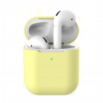 Charm Air Pod priedai AirPods 2 ausinių dėklas, apsaugantis nuo kritimo ir pir&scaron;tų atspaudų, odos apsauginis dangtelis Apple silikoninis dėklas įkrovimo dėklas Ausinių dėžutė