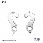 1 vnt universalaus dviračio lydinio galinio pavarų perjungiklio pakaba Lenktynių dviračių važiavimas kalnų plentu dviračio rėmas, pavara, uodegos kablio dalys, MTB priedai