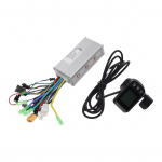 36 V 48 V 500 W 28 A 128DX vandeniui atsparus nyk&scaron;čio droselio skydelis sinusoidės 3 režimų be&scaron;epetėlių valdiklio komplektas