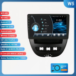 Ossuret Carplay 2din Android Automagnetola Peugeot 2005 Toyota Aygo 2014 Citroen C1 Automagnetolai Multimedia Vaizdo Grotuvas GPS Navigacija Carplay Auto 4G RDS DVR W5 8Core 4G 64G