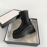 Fashion temperament black American retro heightened platform boots women's 2025 summer new versatile knight boots 35