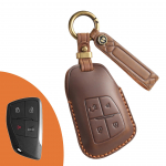 Auk&scaron;tos klasės retro odinis raktų dėklas Buick Envision su sagties apsauga