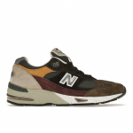 New Balance 991 Pagaminta Anglijoje I&scaron;blukę Vyri&scaron;ki Sportbačiai Žali Alyvuogių Bordo M991GYB 42