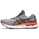 Asics Gel Nimbus 24 Sheet Rock Shocking Orange Vyri&scaron;ki sportbačiai Pilki 1011B359-020 39.5